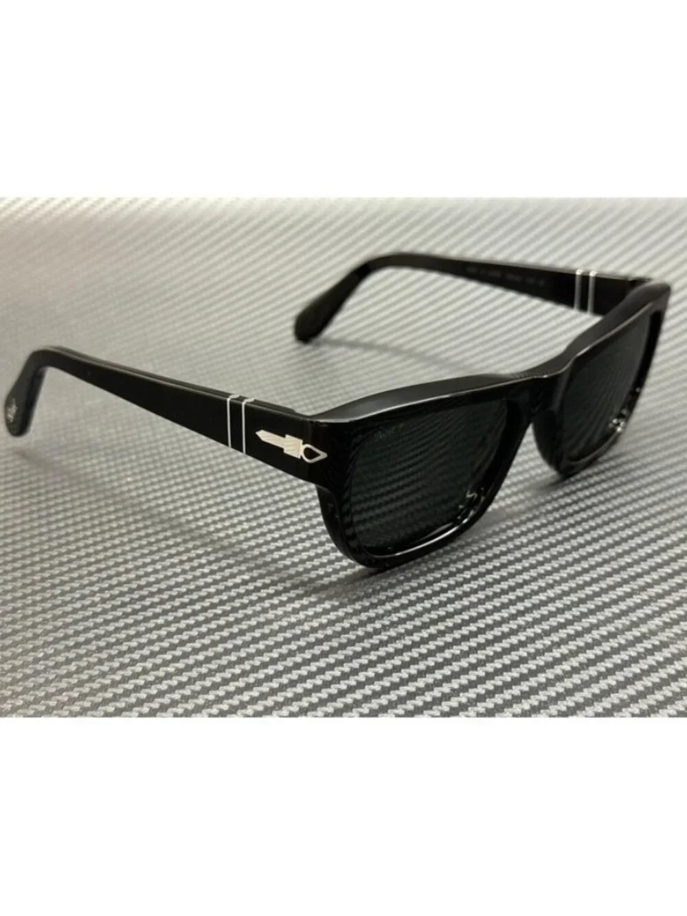 New Persol Men Black Sunglasses 53-20-140